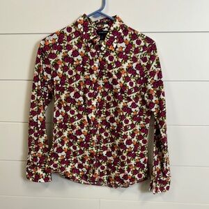 Floral Button-Up Shirt